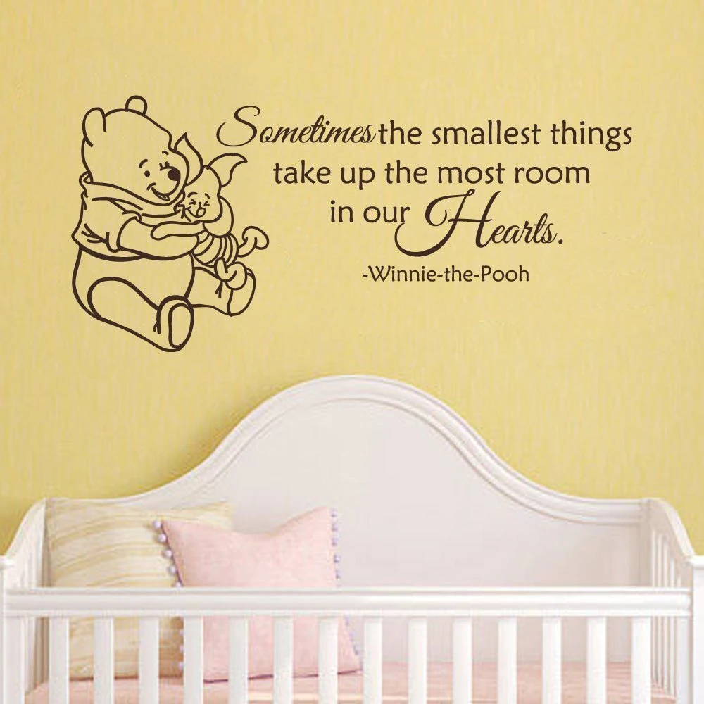 Winnie The Pooh Tigger Adhesivos De Personajes Para Pared Pegatinas Para El Hogar Calcomanias De Habitacion Para Ninos Children Room Home Interiorwinnie Pooh Aliexpress