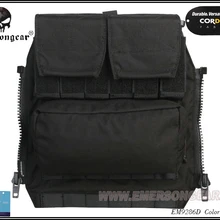 Emerson задняя упаковка на молнии панель для AVS JPC2.0 CPC тактический жилет аксессуар пакет черный EM9286D