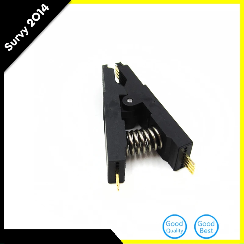 

Programmer Clip SOP8 SOP SOIC 8 SOIC8 DIP8 DIP 8 Pin IC Test Clamp 1PCS
