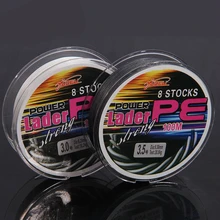 Высокое качество, 100 метров, 8 нитей, прочная PE рыболовная леска, анти укус рыбы, подлиния, плетеная рыболовная приманка, леска
