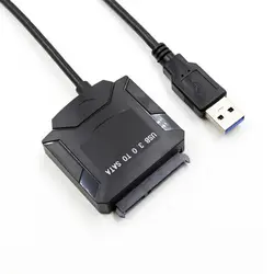 Новый универсальный адаптер конвертер USB 3,0 на SATA для 2,5/3,5 дюймовый ноутбук HDD/SDD SL @ 88