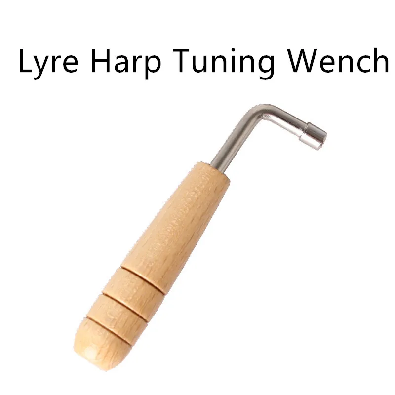 Lyre Harp Тюнинг тюнер гаечного ключа Layya Регулировка рычага деревянная ручка