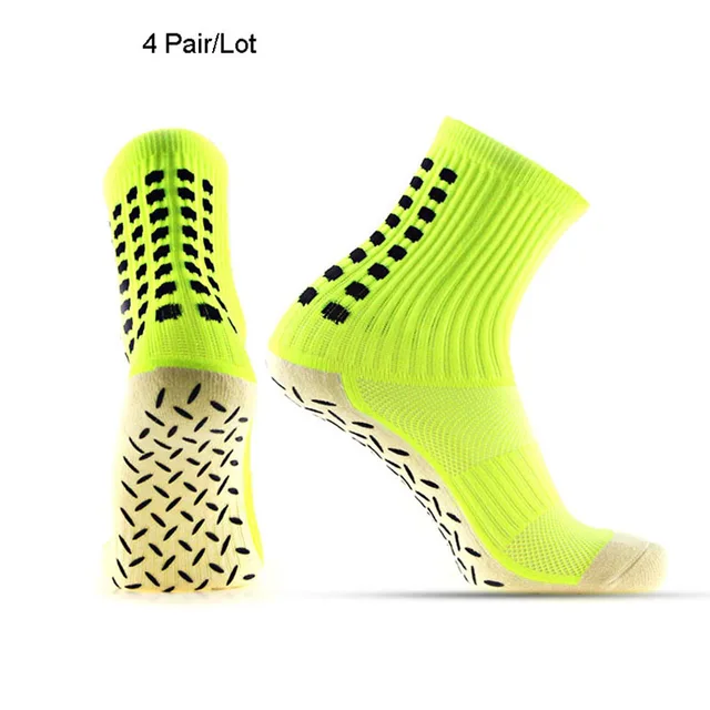 Buy 4 Pair/Lot Futsal Stockings Mens Short Soccer