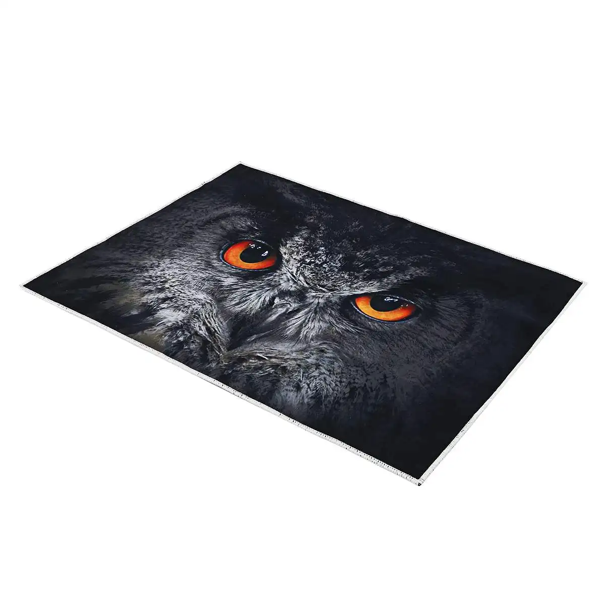 3D мультфильм тигр кошка сова животное ковер гостиная силиконовые коврики нескользящий ковер из полиэстера Дети Спальня дверь пол ковер