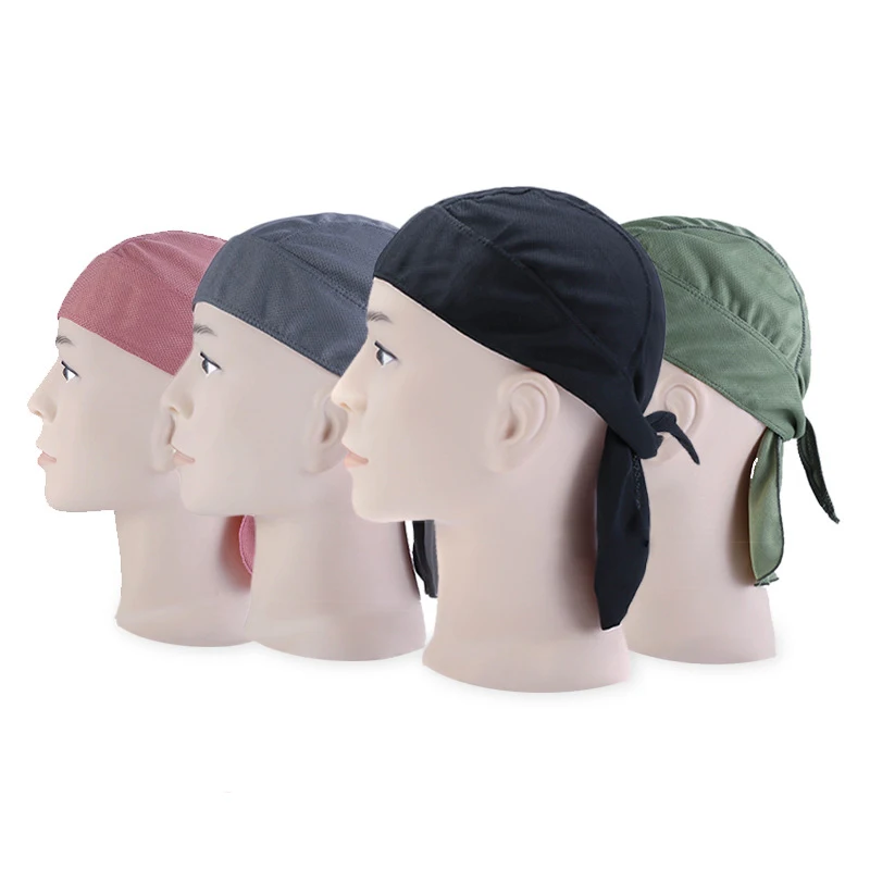 

2018 Bike Bicycle Cycling Caps Outdoor Cycling Head Scarf Men Women's Bicycle Headwear Useful Bike Bandanas