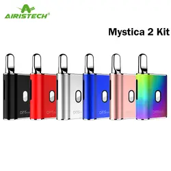 Оригинальный Airistech Airis Mystica II комплект 450 мАч встроенный аккумулятор Mystica 2 Vape переменное напряжение электронная сигарета испаритель