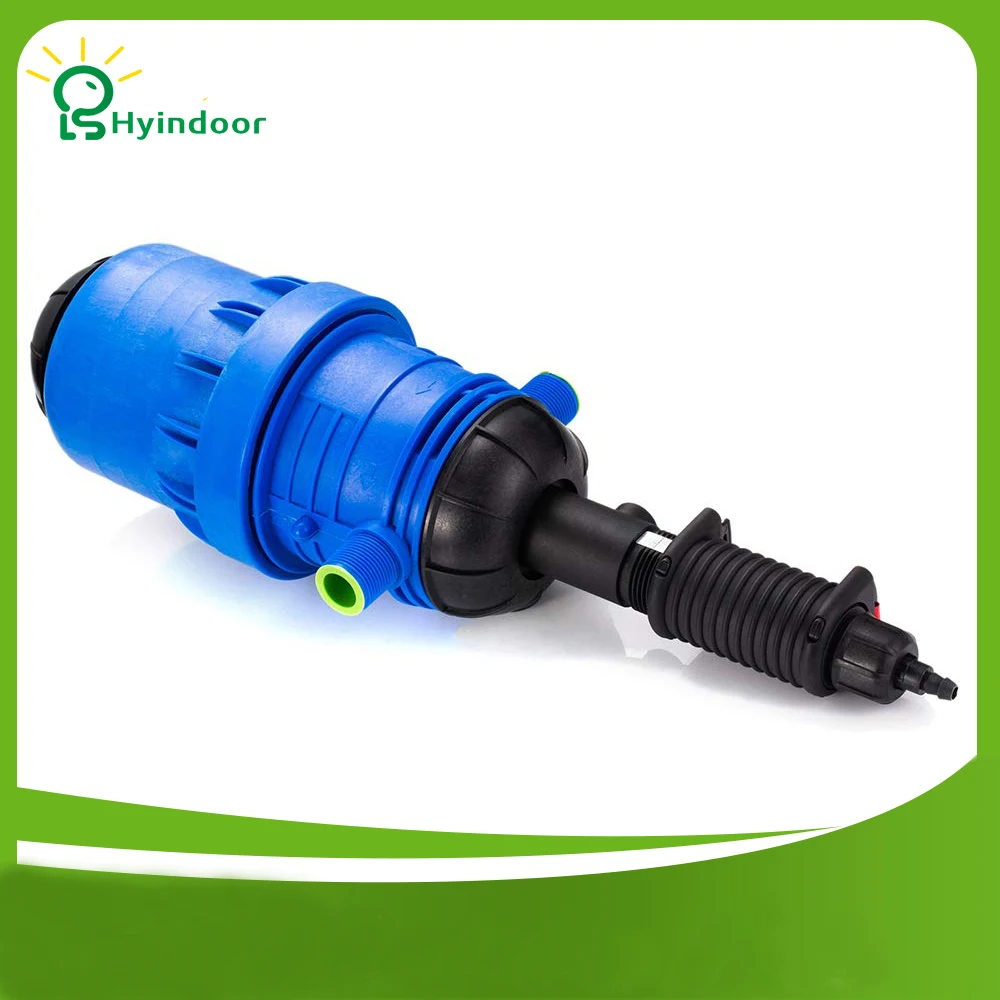 

Fertilizer Injector Dispenser Proportioner 0.4%-4% 4-30 Celsius Water-driven Chemical Automatic Dosing Device livestock