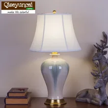 Modern copper ceramic table lamp living room bedroom study decorative ceramic decorative table lamp цена Modern copper ceramic table lamp living room bedroom study decorative ceramic decorative table lamp цены онлайн