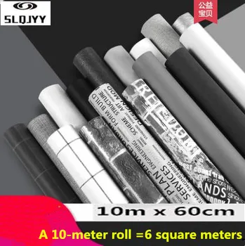 

Wallpaper self-adhesive waterproof 10 m household solid color wallpaper rental room renovation bedroom dormitory stickers
