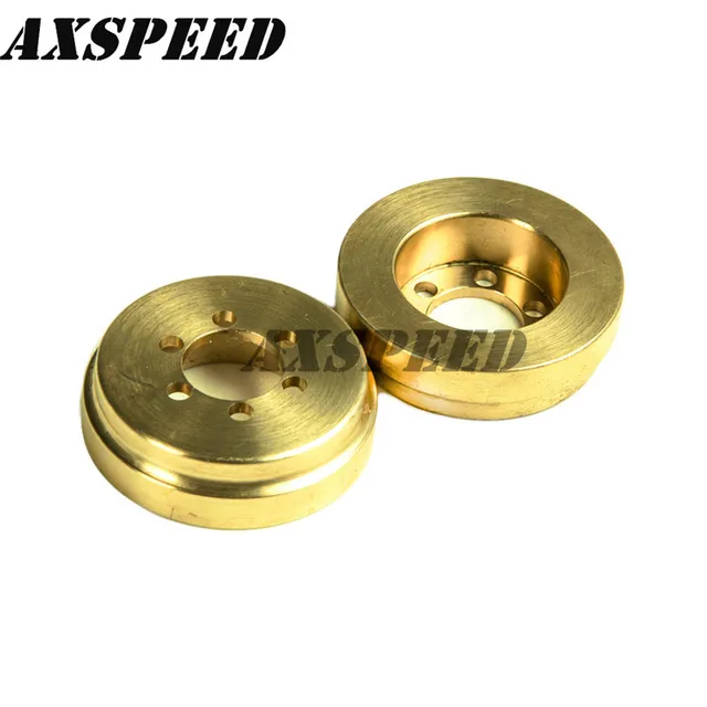 Best Price 1PCS 2PCS 4PCS 1.9 inch Metal hub counterweight Internal Alloy Wheel Weight For TRX-4 SCX10 RC Crawler Rim Hub US