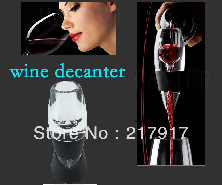 FREE shipping Portable Wine Magic Decanter Red Aerator Essential Bag Hopper And Filter | Дом и сад