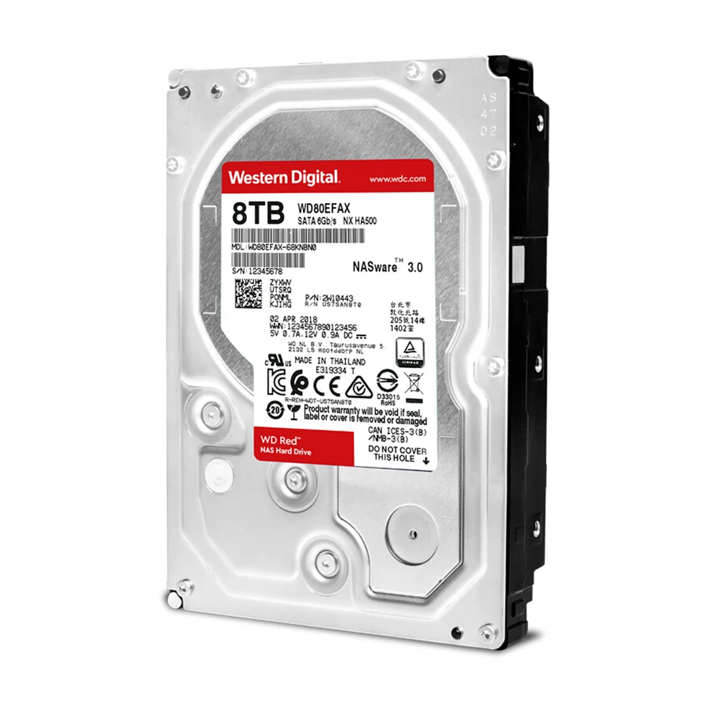 WD Red Pro 8TB Disk Penyimpanan Jaringan 3.5 ''NAS Keras ...