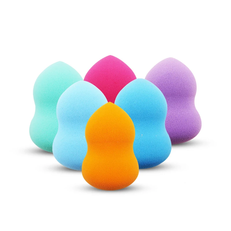 1 шт. губка для макияжа Gourd пуховка основы красоты Жидкая основа пудра гладкая