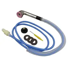 Регулируемая скорость пневматическая шлифовальная машина мини ветровая полировальная машина 45 градусов локоть обрезки фрезерный карандаш KP-4101