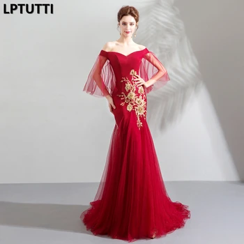 

LPTUTTI Sequin Embroidery New For Women Elegant Date Ceremony Party Prom Gown Formal Gala Events Luxury Long Evening Dresses