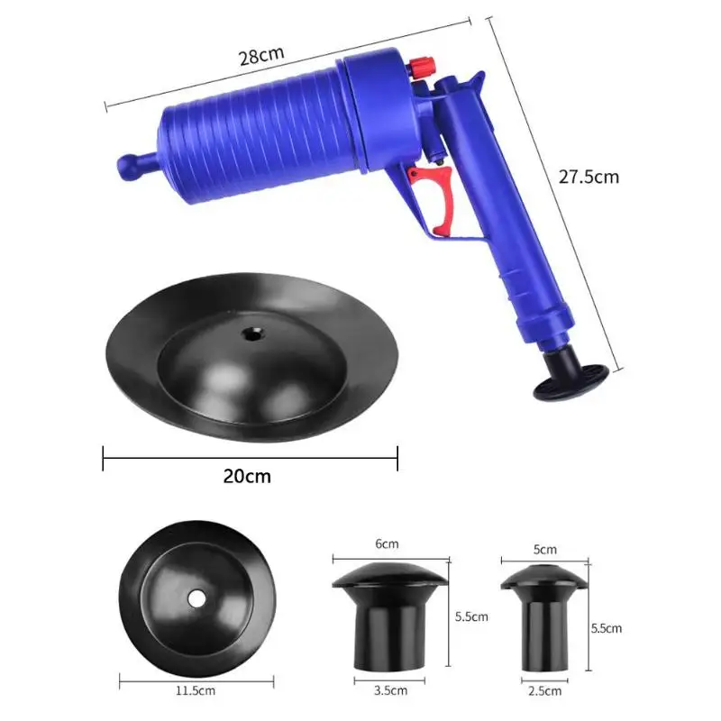 Новинка высокое давление сливной бластер воздушный насос раковина туалет Плунжер засоренный очиститель для труб