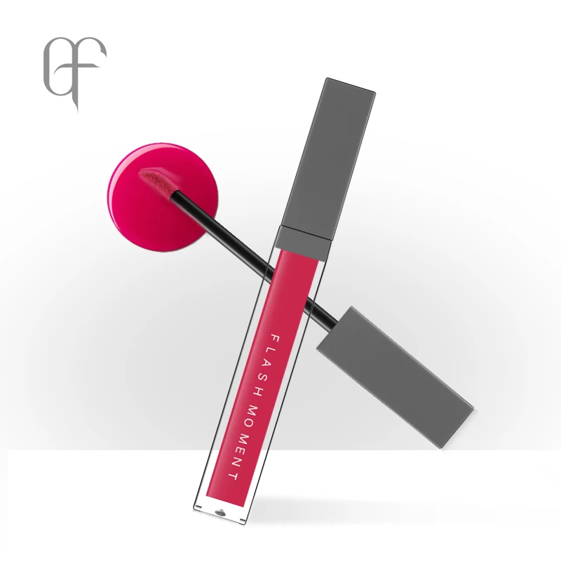 

1 PC FlashMoment 16 colors Optional Lip Gloss Set Waterproof Makeup Lip Tint Long Lasting Matte enrolled Lipgloss Liquid Lipstic