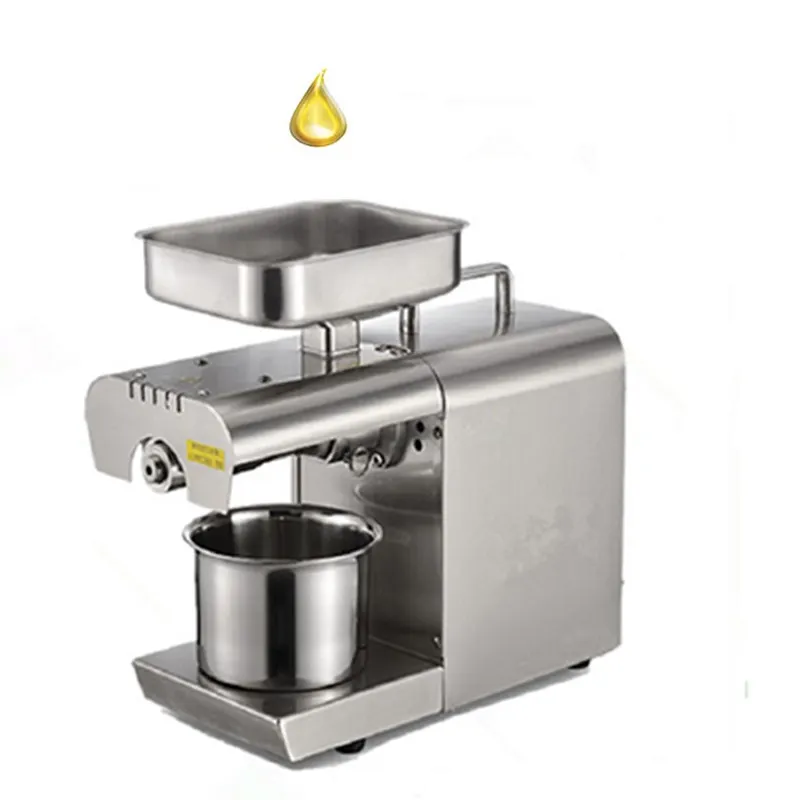 Stainless Steel Soybean Oil Press Machine, Mini Cold Oil Press, Oil