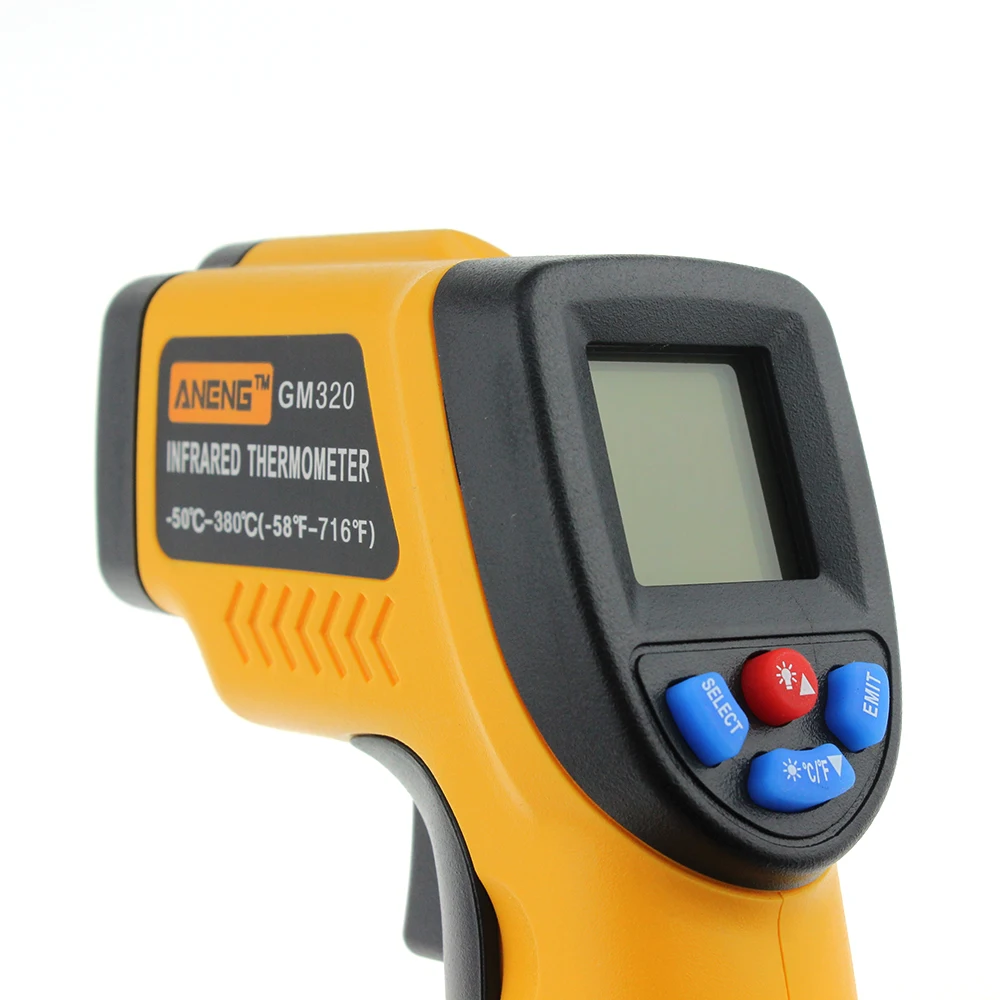 GM320 50 380C Usb Тепловая камера Инфракрасный термометр гигрометр Метеостанция