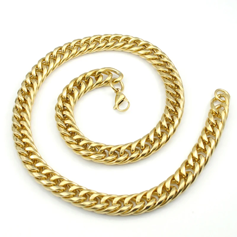 

ATGO Long Chain For Men Stainless Steel Necklace High Quality Wholesale Free Shipping party gifts BN260
