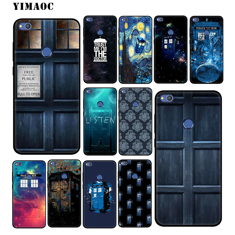 YIMAOC сериала &quotДоктор Кто&quot ТВ мягкий чехол для huawei Honor вид 20 10 8X8 8C 6A 7A 7X 7C Lite рro Y9 Y7