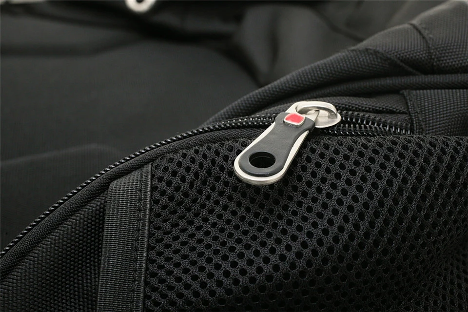Швейцарский черный деловой мужской рюкзак 15,", сумка для компьютера для мальчиков, водонепроницаемая оксфордская дорожная сумка, Большой Вместительный винтажный портфель