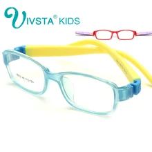 IVSTA 8813 без винта гибкие TR детские оправы для очков очки для девочек Милая мультяшная резина рукав для детей по рецепту