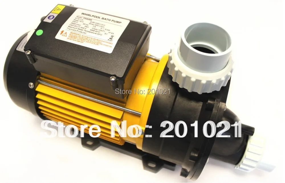 Спа-badekar pumpe 1.5KW/2.0HP TDA200 средней высоты 220 V/50~ 60 Гц Китай вихревой насос для ванны LX TDA200