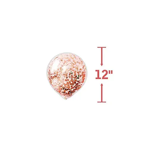 MISS TO MRS шары для свадебной вечеринки розовое золото 1" с 10 конфетти воздушные шары DIY украшения для девичников набор курица Вечерние