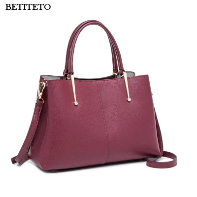 

Betiteto Brand Genuine Leather Women Messenger Bags Female Tote Bags For Women Sling Shoulder Shopper Pochette Sac Main Femme