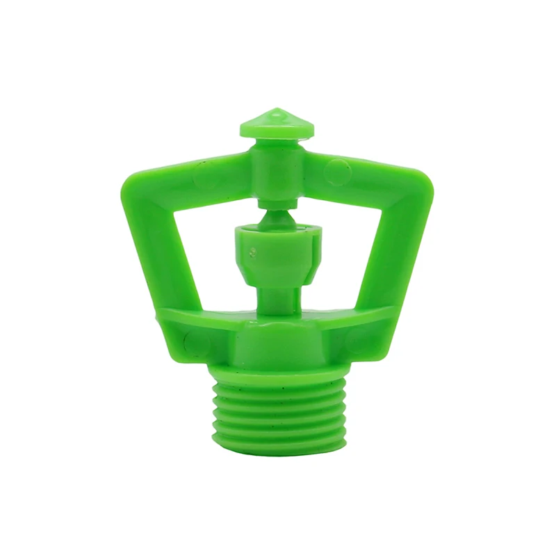 

Green Rotating Micro-sprinklers with 1/2" Male thread Greenhouse Garden Irrigation Lawn Mist Spray Nozzle Watering 10 Pcs