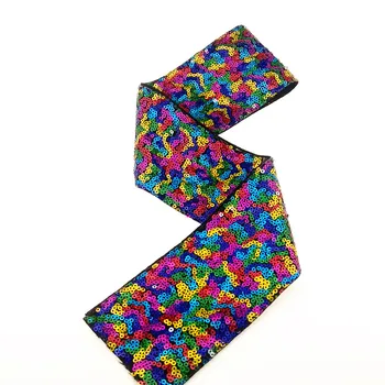 

3"(75mm) sequin ribbon for decoration free shipping by DHL