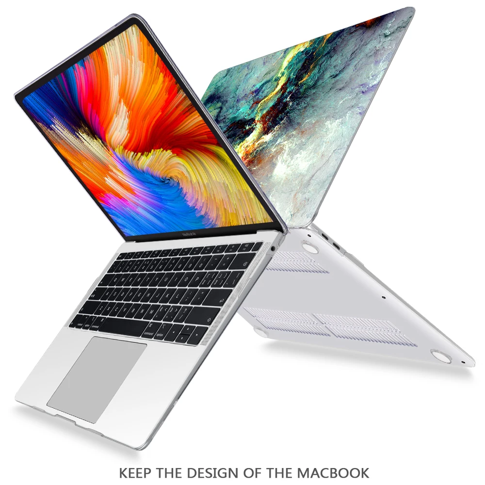 Чехол Redlai для MacBook Pro 13 16 дюймов сенсорная панель 2020 A2338 A2289 прозрачный мягкий чехол