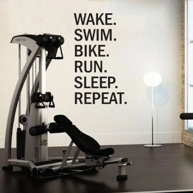 triathlon motivational wall decal wake swim bike run sleep repeat - Home Decor Pictures Living Room 2 triathlon motivational wall decal wake swim bike run sleep repeat - Home Decor Pictures Living Room 2