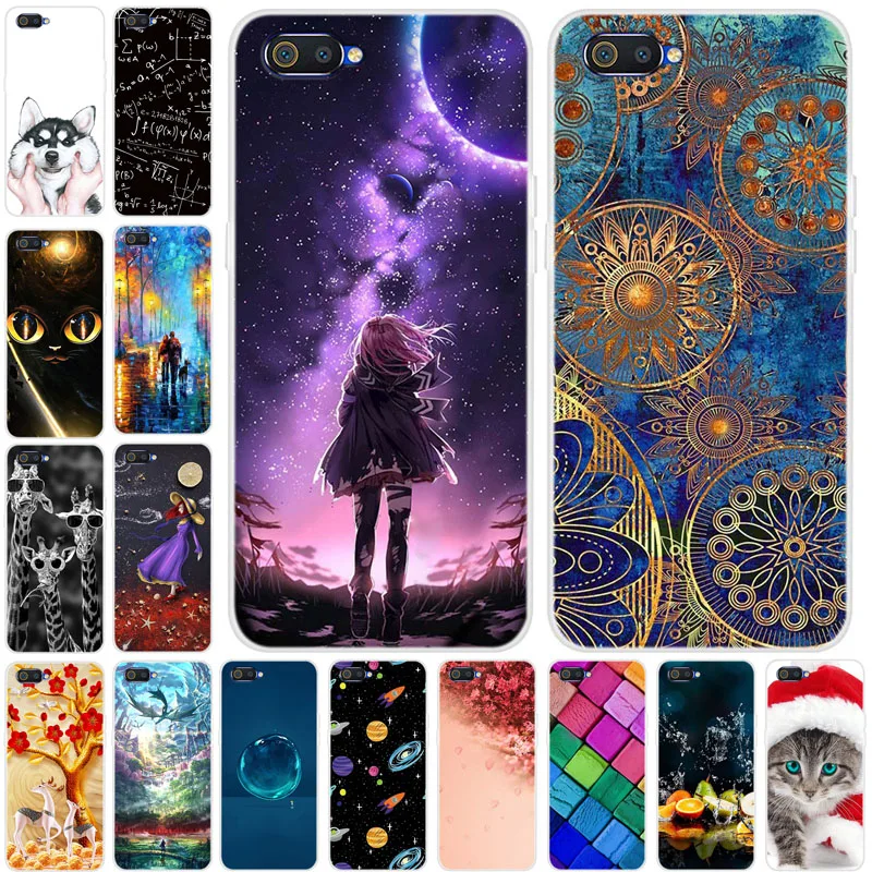 

For OPPO Realme C2 Case Cartoon Silicone Cover For OPPO Realme C2 Cover Soft TPU Case for OPPO Realme C2 C 2 RealmeC2 Phone Case