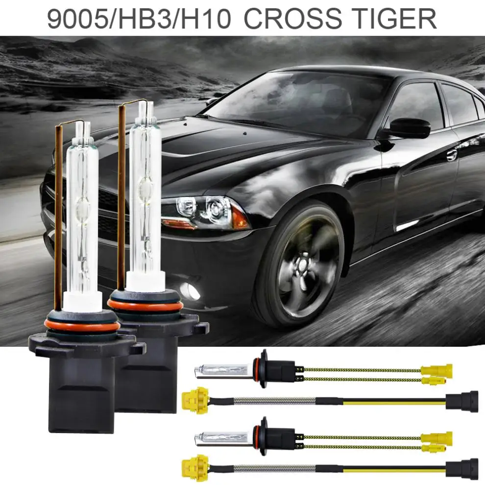 

A Set 12V 110W 11000LM 9005 / HB3 LED Headlight Alternating Current High Light Quick Start Xenon Lamp with Ballast for Cars