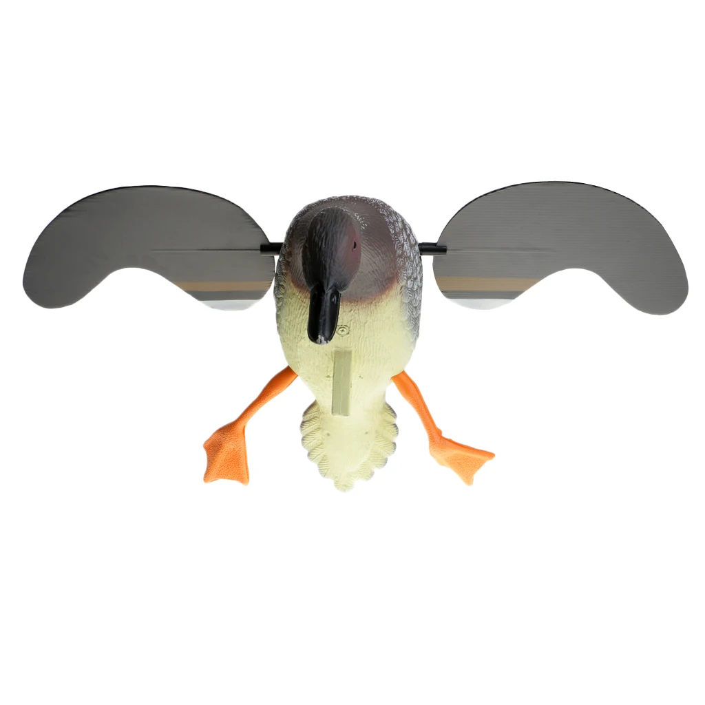 High Quality Garden Decor Electric Flying Duck Decoy Hunting Duck Decoy Electric Flying Duck Decoys Remote Control Male/Female 