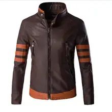 Высококачественная Мужская тонкая мотоциклетная кожаная куртка, большие размеры, Осенние новые мужские кожаные и замшевые пальто, размер 5XL