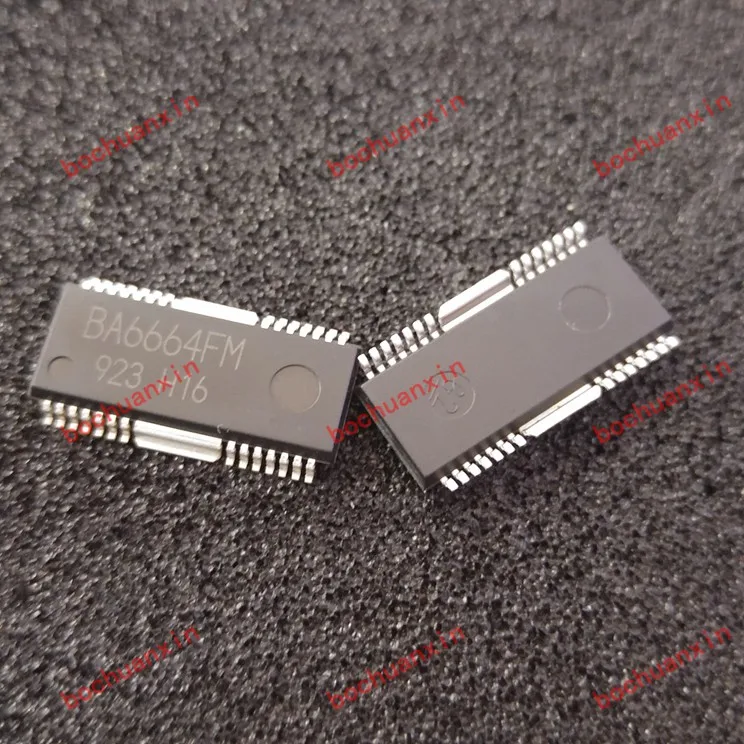 

Free Shipping! 10pcs/lot BA6664FM-E2 BA6664FM BA6664 3-Phase Spindle Motor Driver Chip HSOP-28