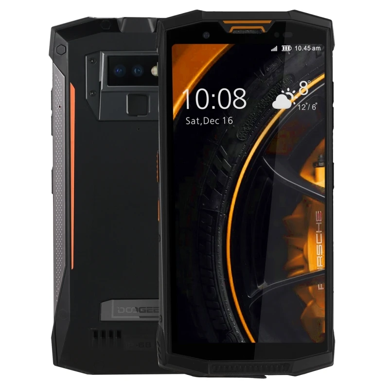 

DOOGEE S80 Rugged Smartphone 10080mAh 6GB+64GB Walkie Talkie 5.99'' Android 8.1 IP68 Waterproof Mobile Phone NFC Wireless Charge