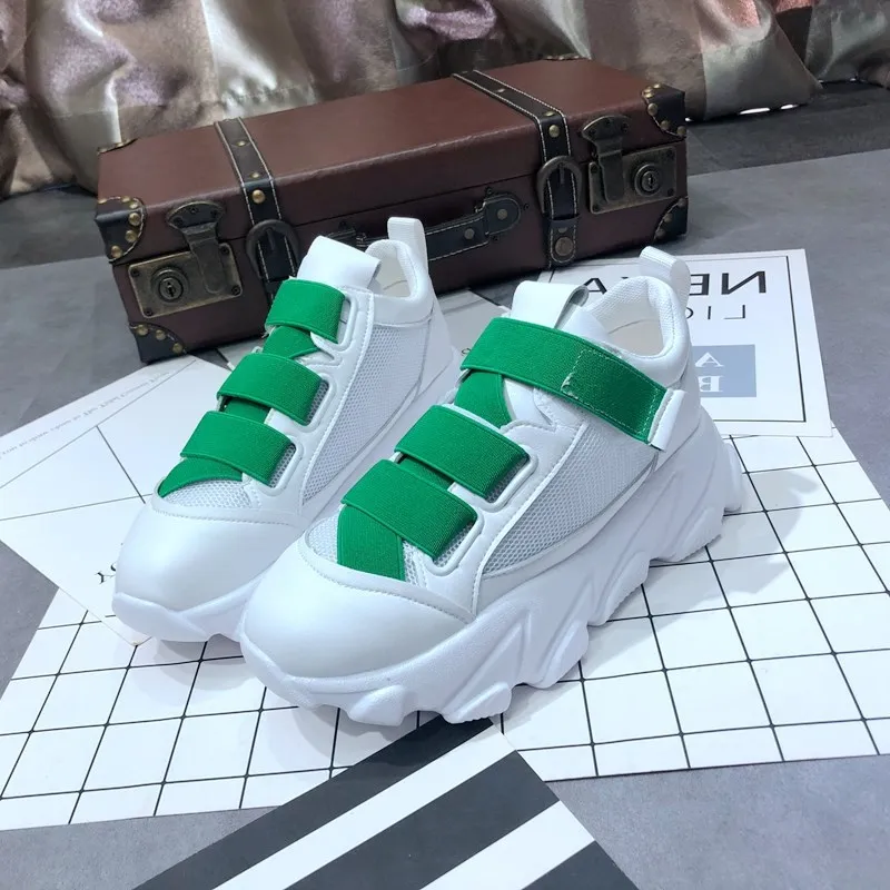 

Thick-soled white shoes female 2019 new casual wild student casual shoes