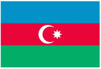 

Jisper Store 60*90cm 90*150cm 120*180cm AZE The Republic of Azerbaijan National flag