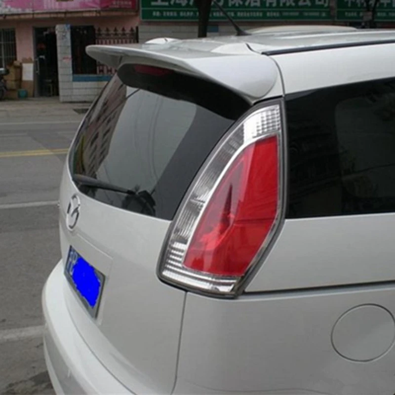 Задний цветной спойлер для Mazda 5 АБС пластик высокого качества 2005 2010|rear spoiler|car rear