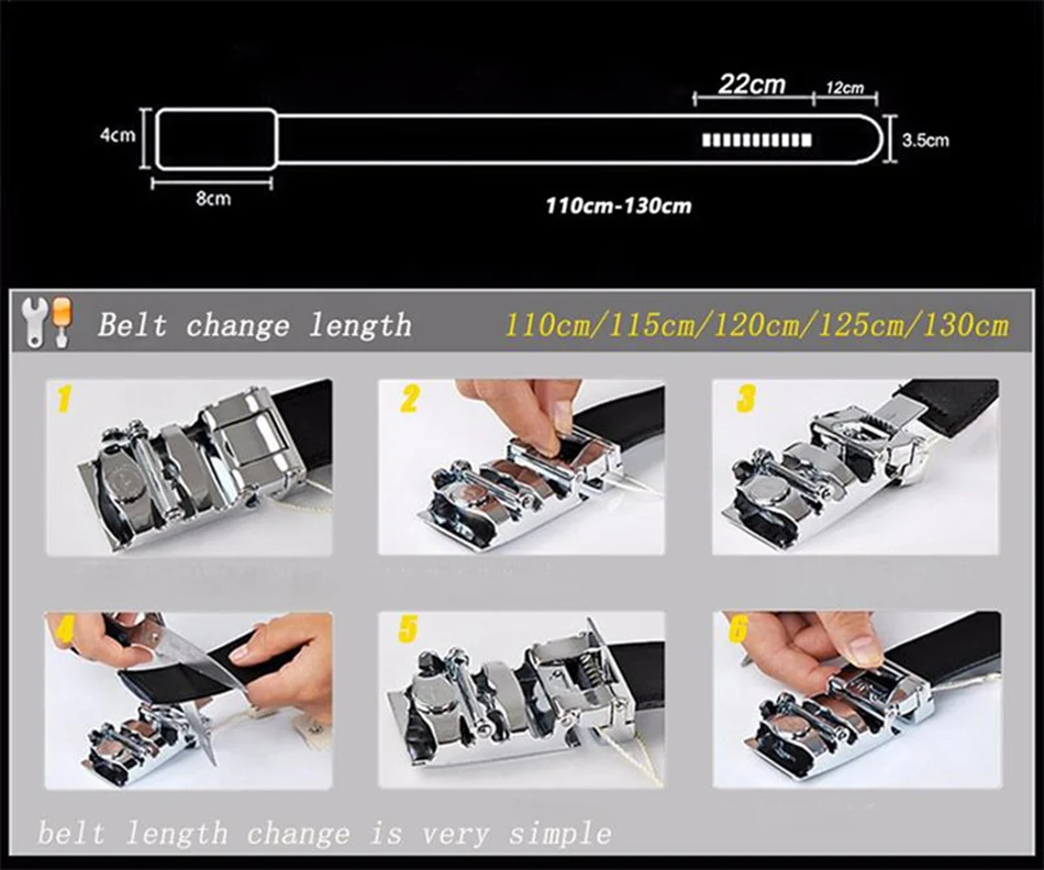 Ремень без пряжки ремни мужские s хорошее качество мужские черные кофейные белые красные пояса Автоматическая пряжка ремень для мужчин