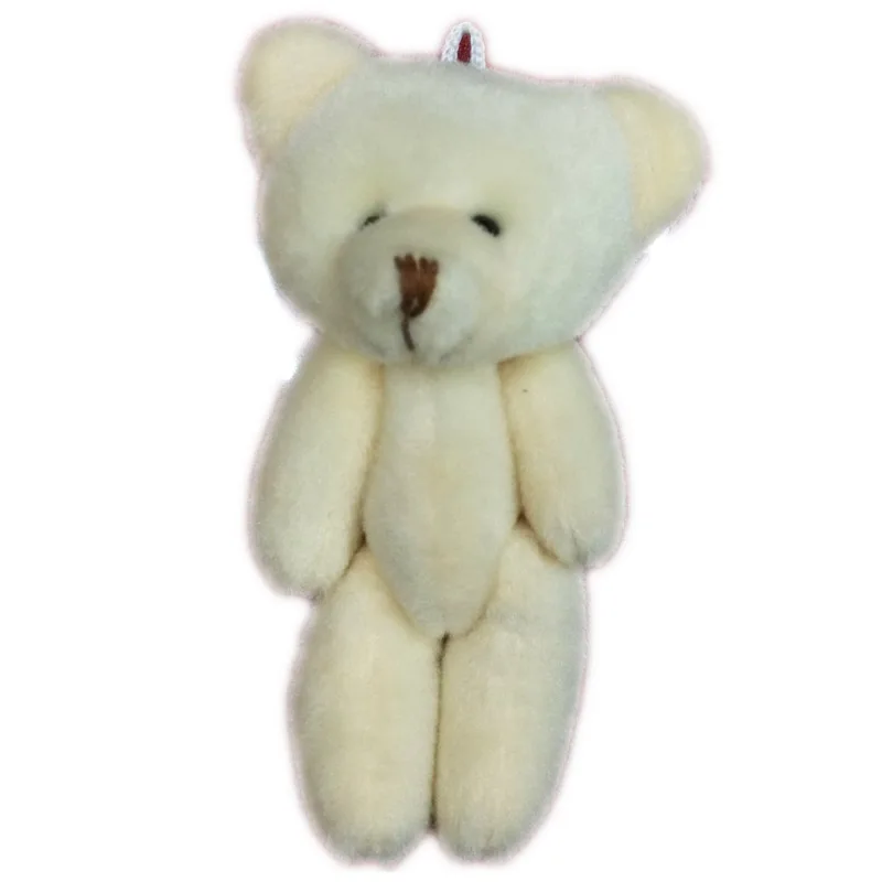 lovely Mini Stuffed Jointed Teddy Bear Gift Flower Packing 10pcs Urso De Pelucia Bouquet 12cm | Игрушки и хобби