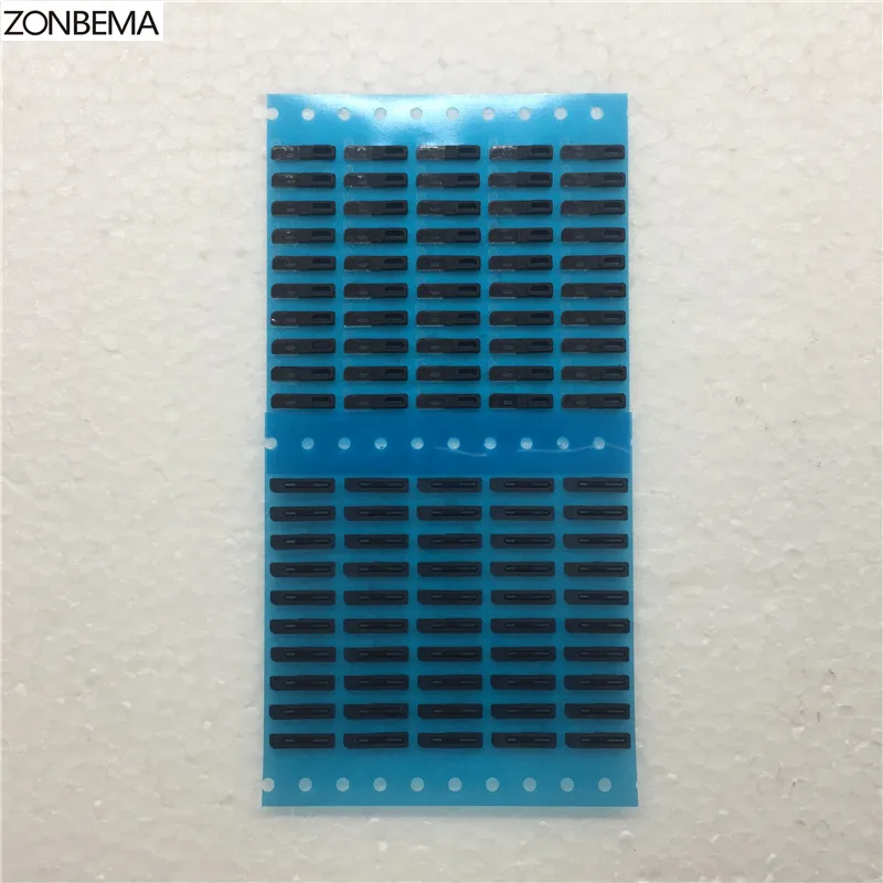 

ZONBEMA 10pcs/lot New Ear Earpiece Speaker Anti Dust-Proof Grill Mesh Net With Rubber Gasket Adhesive Glue For iPhone 6 6 Plus