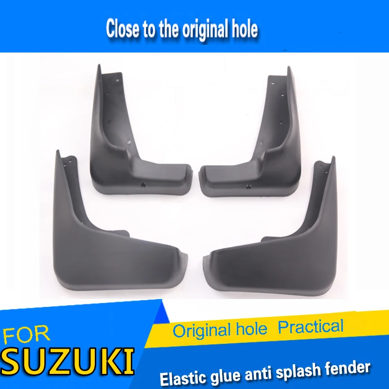 

for Suzuki jimny Vitra mud guard 4pc high quality ABS plastic specific car accessories modified decoration mud flap splash guard
