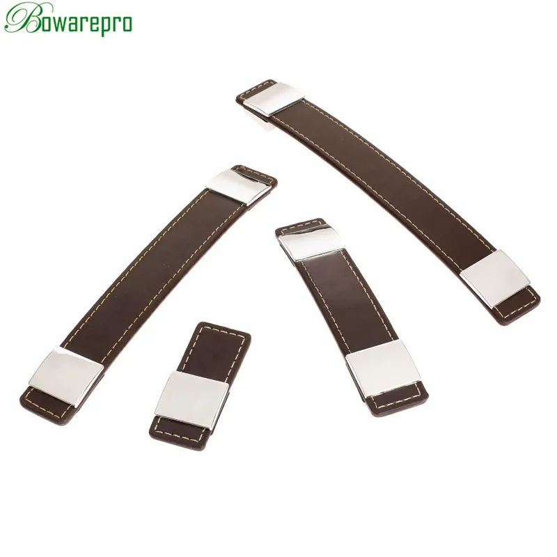 Ручка кожаная с одним отверстием 96/160/192 мм|drawer pulls knobs|leather door handlespull knob |