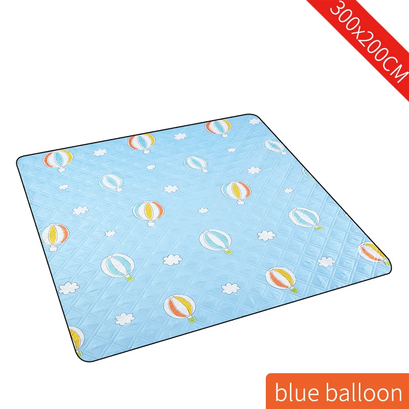 balloon Высокое качество 2019NEW 200X300 увеличенное покрывало для пикника на природе коврик для кемпинга водонепроницаемые пляжные коврики коврик Детская мозаика для игр в помещении - Цвет: balloon