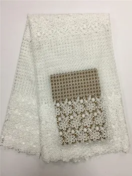 

2017 high quality nigerian lace fabric| african guipure lace fabric for sewing dress|african water soluble lace fabric